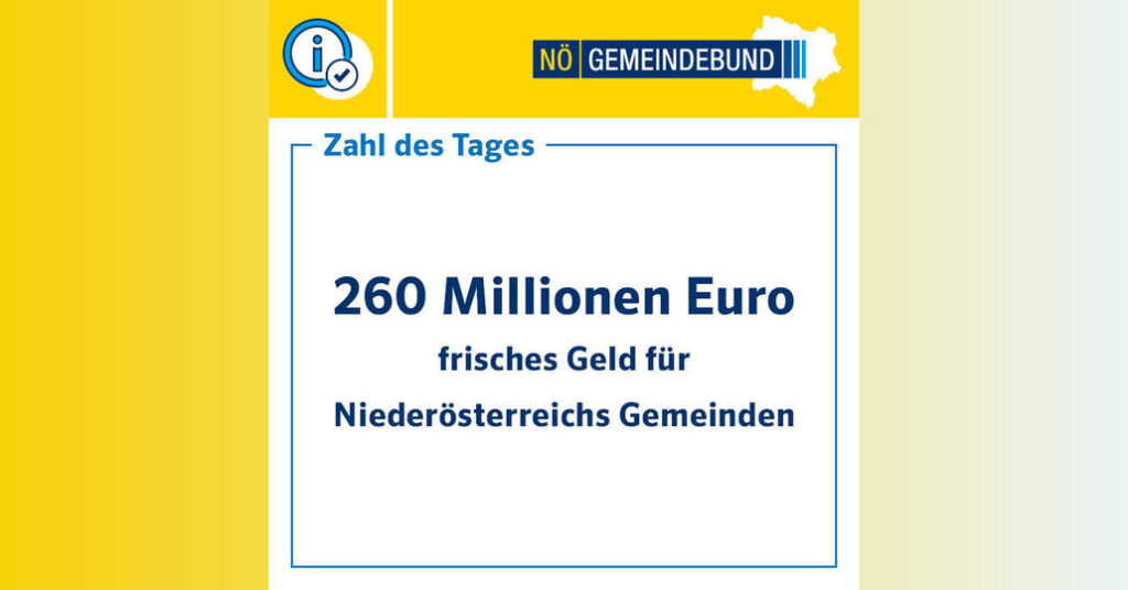 Verhandlungserfolg für den Gemeindebund: Die Warnsignale der Gemeinden wurden vo...