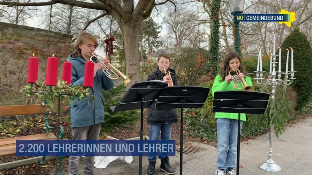 Süsser die Glocken nie klingen - Frohe Weihnachten mit den NÖ Musikschulen