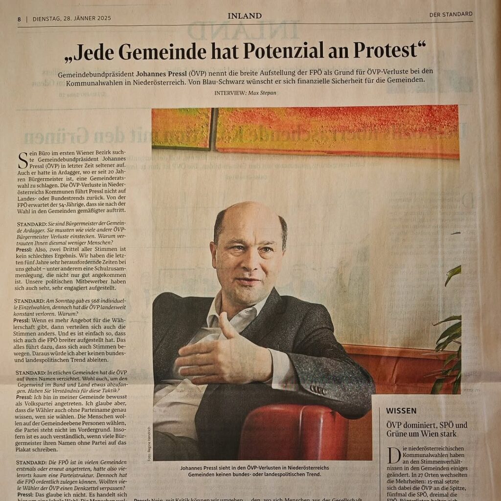 „Eine Wahl ist Abrechnung und Auftrag zugleich. Die Abrechnung kann größer oder kleiner sein, aber das ist das demokrati...
