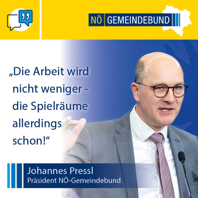 In Zeiten finanzieller Anspannung sind alle gefragt – auch und besonders in den Gemeinden. Präsident @johannespressl bri...