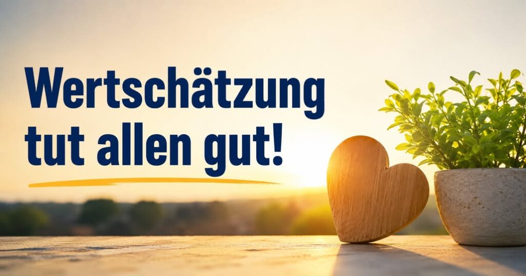 💬 Wertschätzung kostet nichts – und fehlt trotzdem oft. Ein ehrliches „Danke“ oder „Respekt“ wirkt mehr als jede laute...
