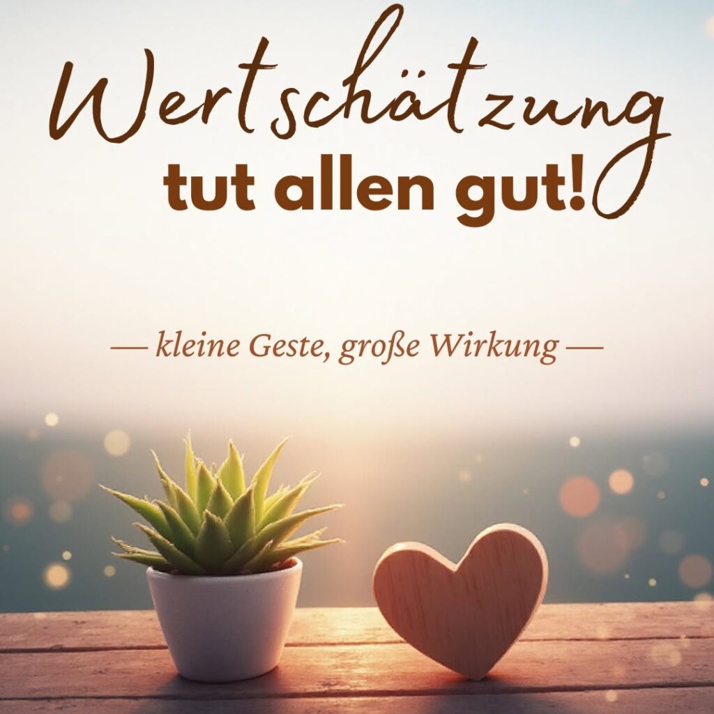 💬 Wertschätzung kostet nichts – und ist trotzdem selten geworden. Ein ehrliches Wort wirkt mehr als jede laute Kritik �...