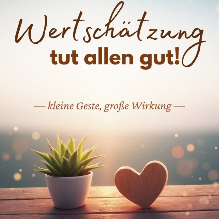 💬 Wertschätzung kostet nichts – und ist trotzdem selten geworden. Ein ehrliches Wort wirkt mehr als jede laute Kritik �...